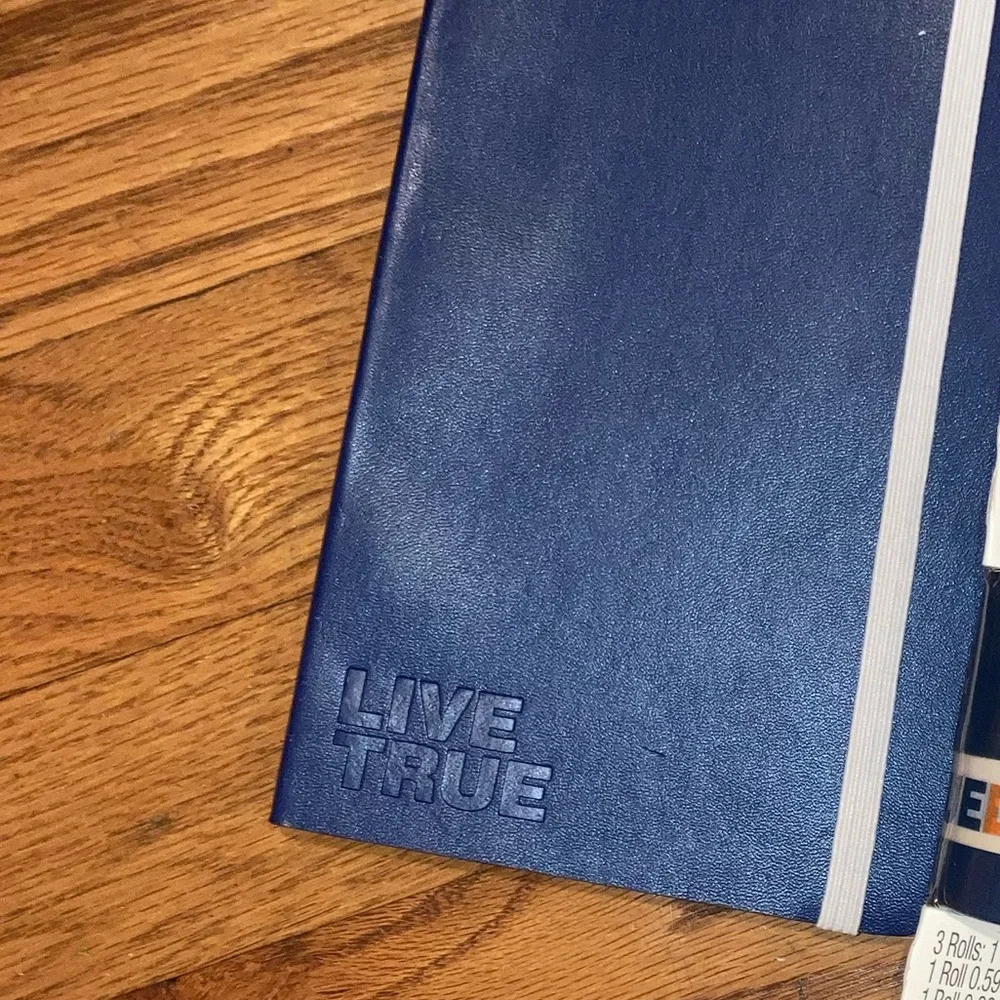 Liam Payne Bundle “Live True” One Direction: Journal, Washi Tape, Note BooK NEW